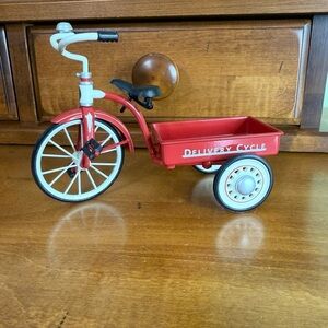 Vtg Hallmark 1996 kiddie car classic sidewalk cruisers Garton deliver cycle 1950